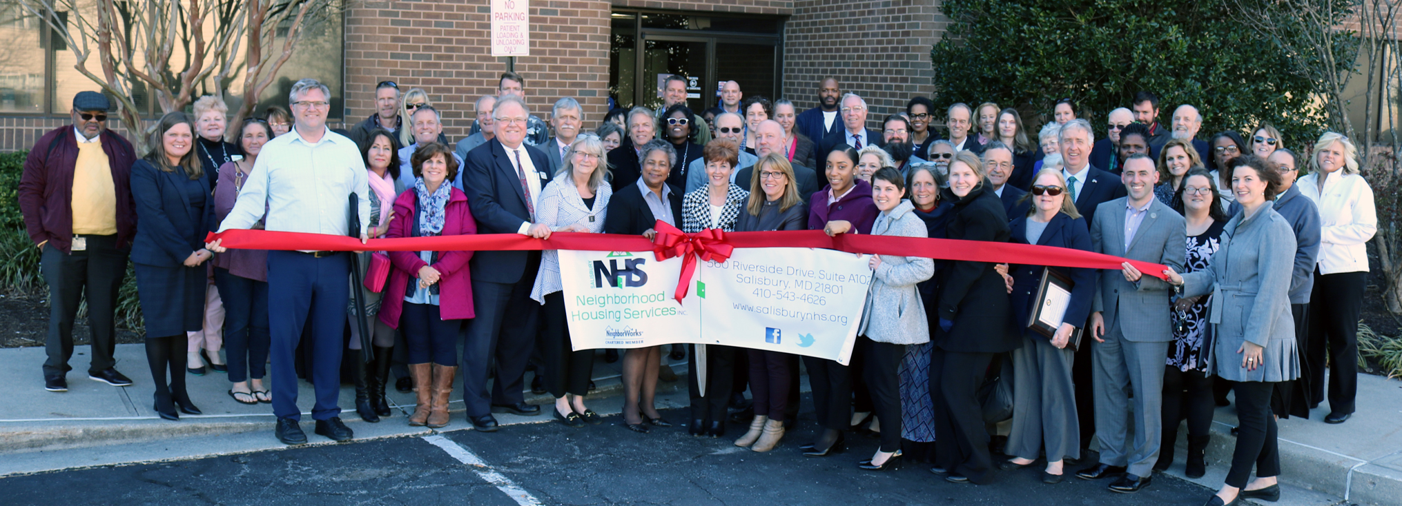 Ribbon Cutting for Salisbury Neighborhood Housing Services